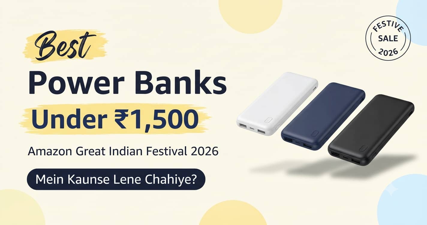 Best power banks under 1500 Amazon sale 2026